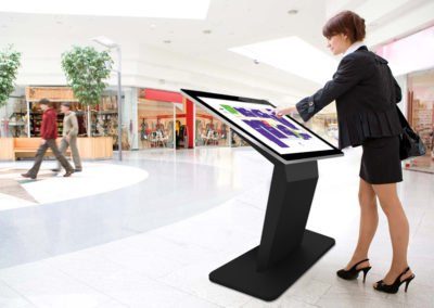 PCAP Touch Screen Kiosks With Dual OS