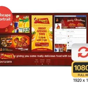 32" NETWORK DIGITAL MENU BOARD - DM32