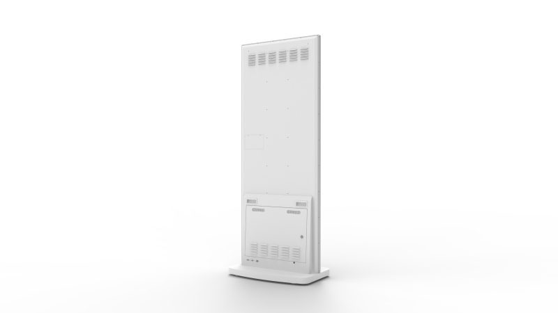 50" WHITE ANDROID FREESTANDING DIGITAL POSTER - L50HD - Image 8