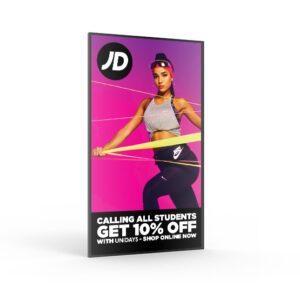 43" HIGH VIBRANCE ANDROID ADVERTISING DISPLAY