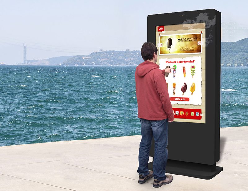 43" FREESTANDING PCAP OUTDOOR TOUCH SCREEN POSTER - Image 5