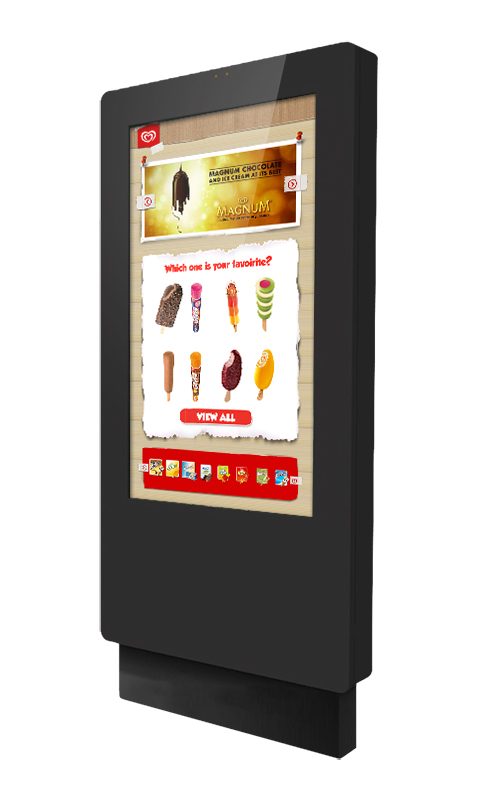 55" FREESTANDING PCAP OUTDOOR TOUCH SCREEN POSTER - Image 3