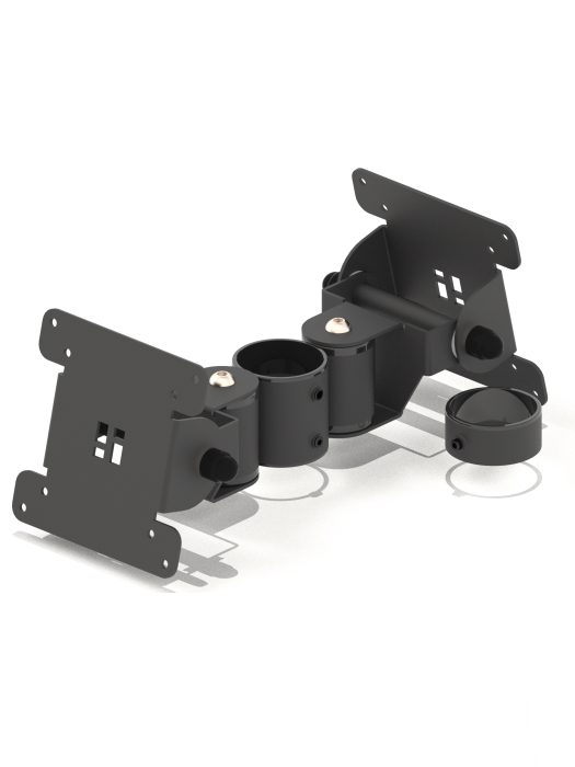 POSPOLE DOUBLE VESA MOUNT 45MM ANGLED