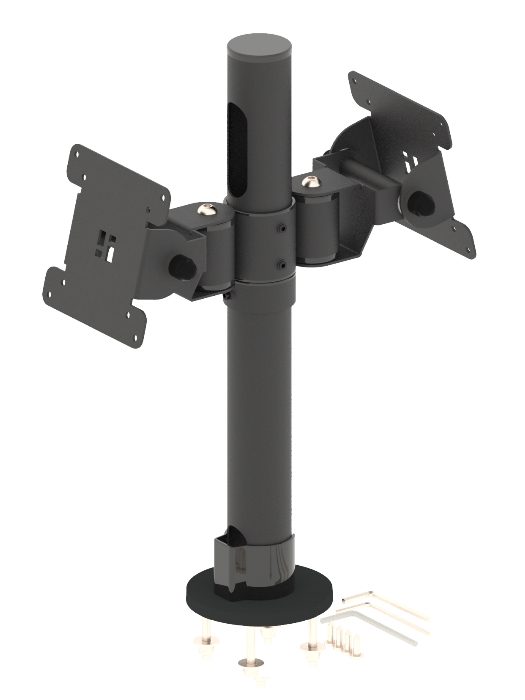 POSPOLE KIT - BASE POLE AND TWIN VESA MOUNT
