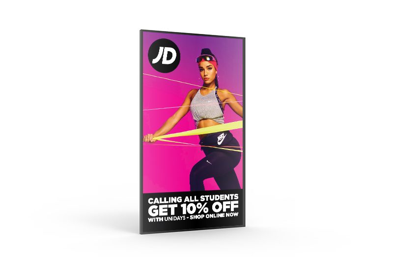 55" HIGH VIBRANCE ANDROID ADVERTISING DISPLAY - HV55D