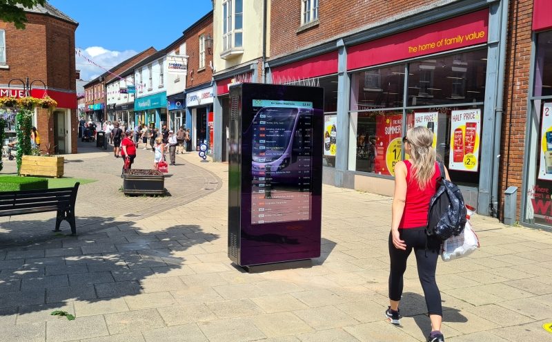 75" FREESTANDING OUTDOOR DIGITAL POSTER - Image 11