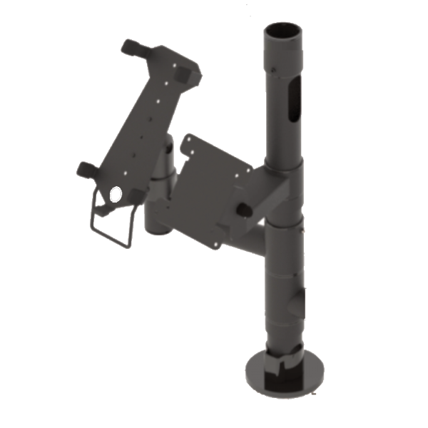 POSPOLE KIT - BASE POLE ARM WITH VESA MOUNT & ARM WITH PAXA920 CRADLE