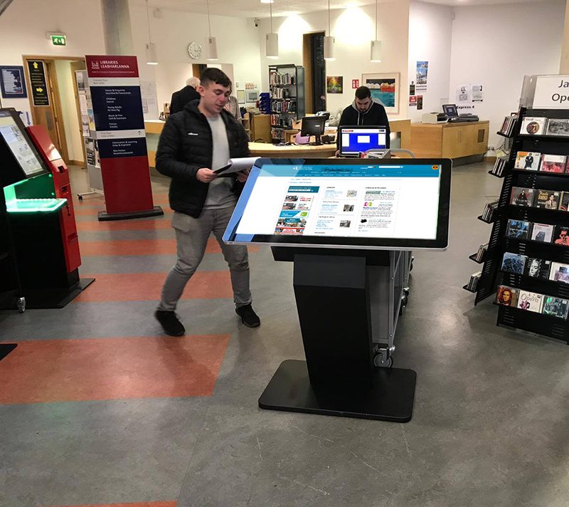 55" WINDOWS PCAP TOUCH SCREEN KIOSK - Image 14