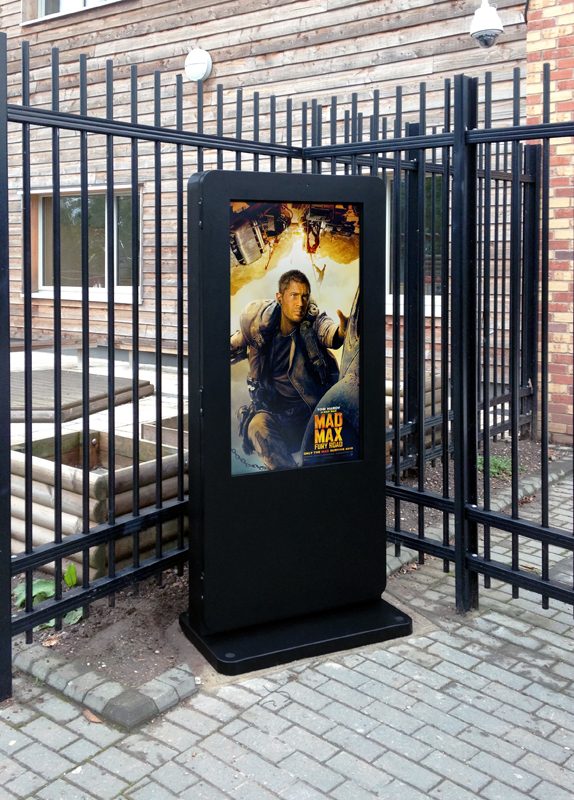 86" FREESTANDING OUTDOOR DIGITAL POSTER - Image 2