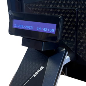 SAM4S SAPPHIRE 2 LINE DISPLAY BLACK