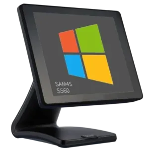 SAM4S S560 POS TERMINAL - BLACK J6412 NO O/S GRADED