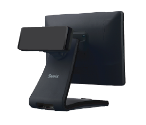 SAM4S S-SERIES 2 LINE DISPLAY BLACK