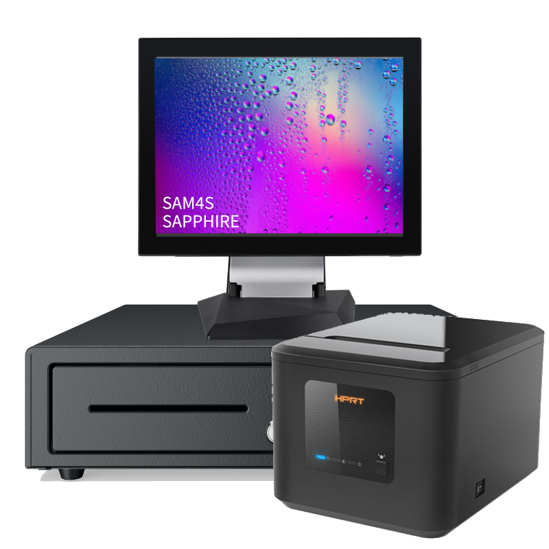 SAM4S SAPPHIRE + HPRT TP80K + DRAWER