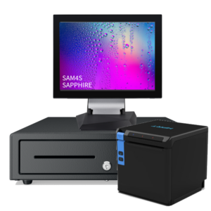 SAM4S SAPPHIRE + HPRT POS80H + DRAWER