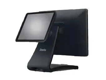 SAM4S S560 POS TERMINAL - BLACK J6412 NO O/S GRADED - Image 4