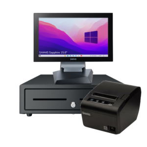 SAM4S SAPPHIRE 15.6" + SAM4S ELLIX40SB + DRAWER