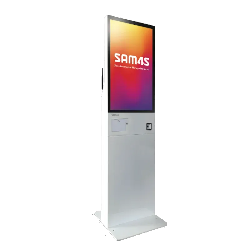 SAM4S KIOSK ASTRA SK-266 32" 128G WIN10 SCAN STAND+BASE WHITE