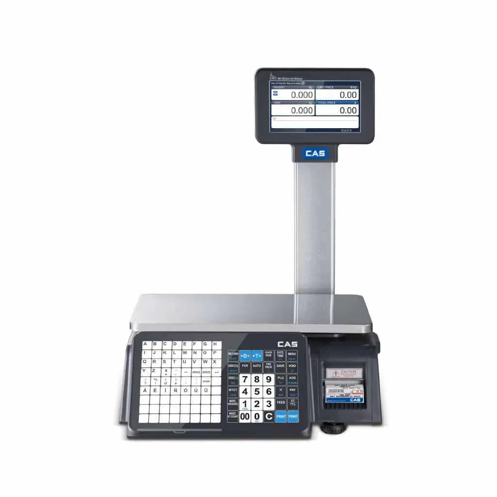 CAS CN1 FLAT LABEL PRINTING SCALE - Image 3