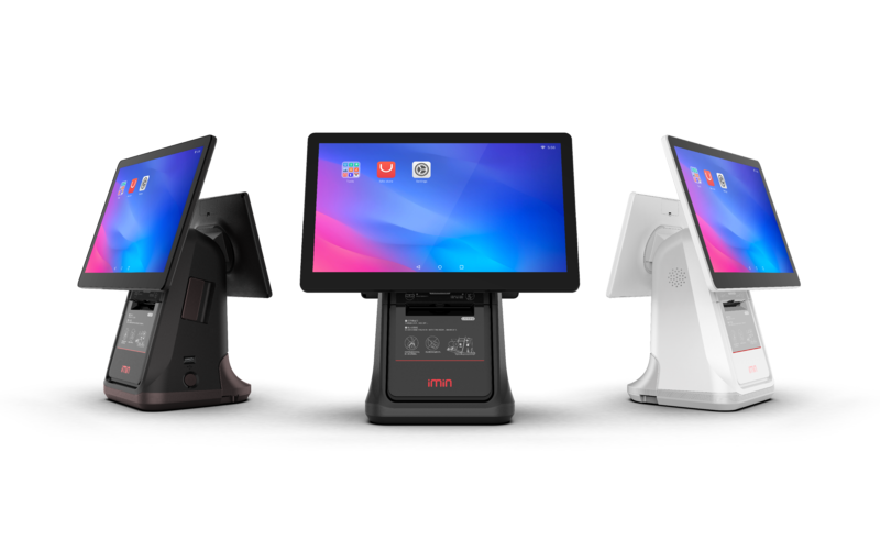 IMIN D4-504 PRO ANDROID 13 inc. 10.1 Rear Display - Image 4