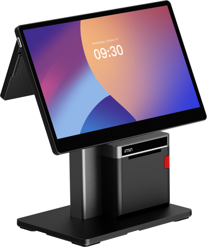 IMIN SWAN 2 PRO 4GB/64GB 15.6" DISPLAY + 10.1" CUSTOMER DISPLAY +80mm PRINTER - Image 2